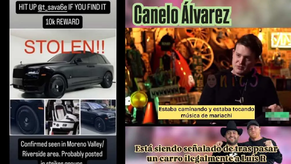 El Rolls Royce fue robado luego de que su dueño lo llevó al taller mecánico/IG: @chamonic3