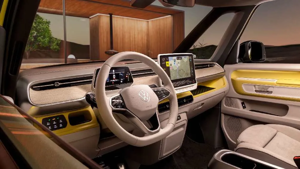 La combi eléctrica cuenta con acabados de lujo al interior/Pixabay