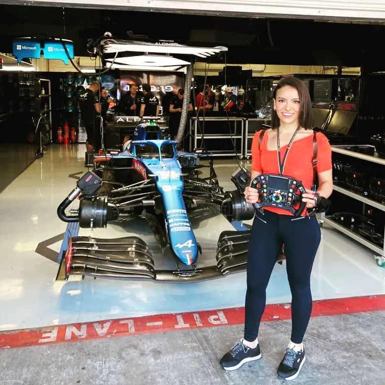 Dalia Ramos se ha abierto camino en la Fórmula 1