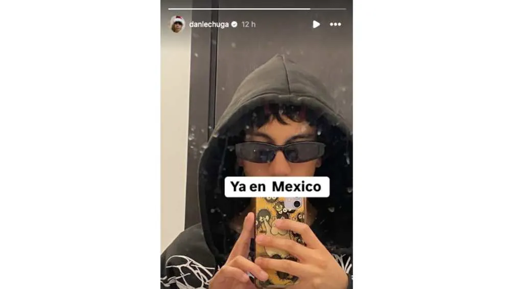 Daniel Lechuga confirmó que ya regresó a México/IG: @danlechuga