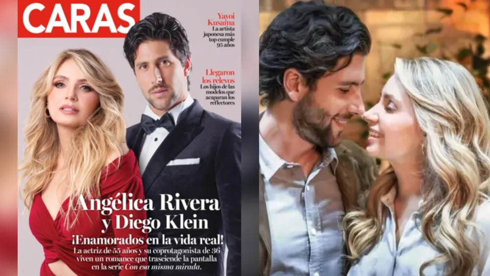 La revista Caras compartió la noticia sobre la relación de Angèlica Rivera y Diego Klein / TVNotas