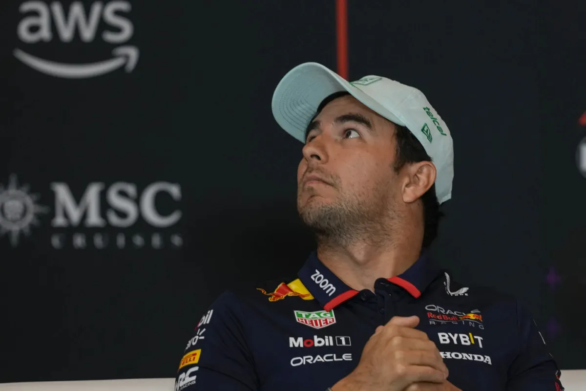 'Checo' en conferencia | AP