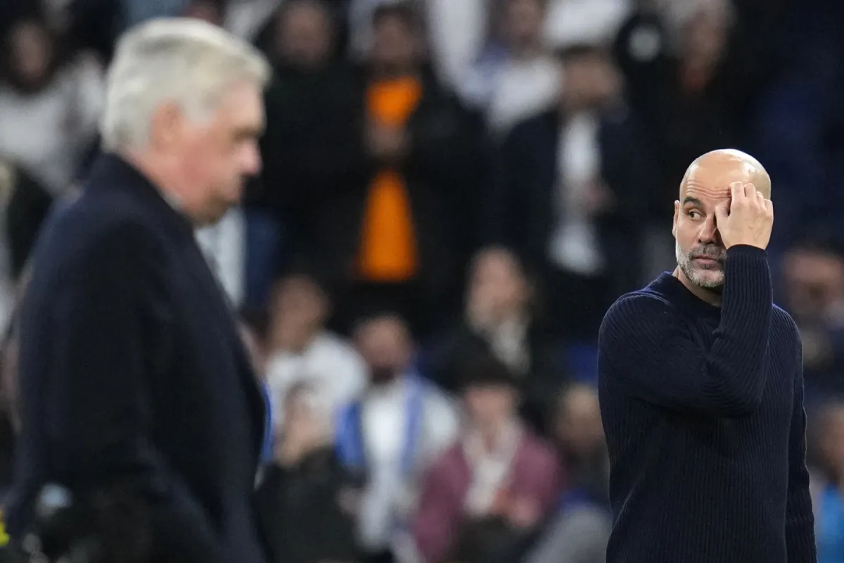 Ancelotti y Guardiola | AP