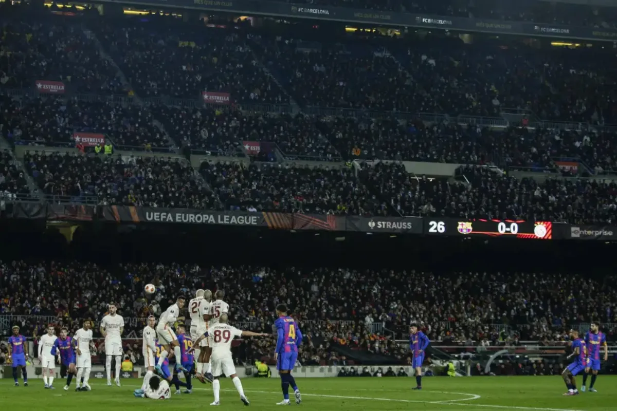 Partido en el viejo Camp Nou | AP