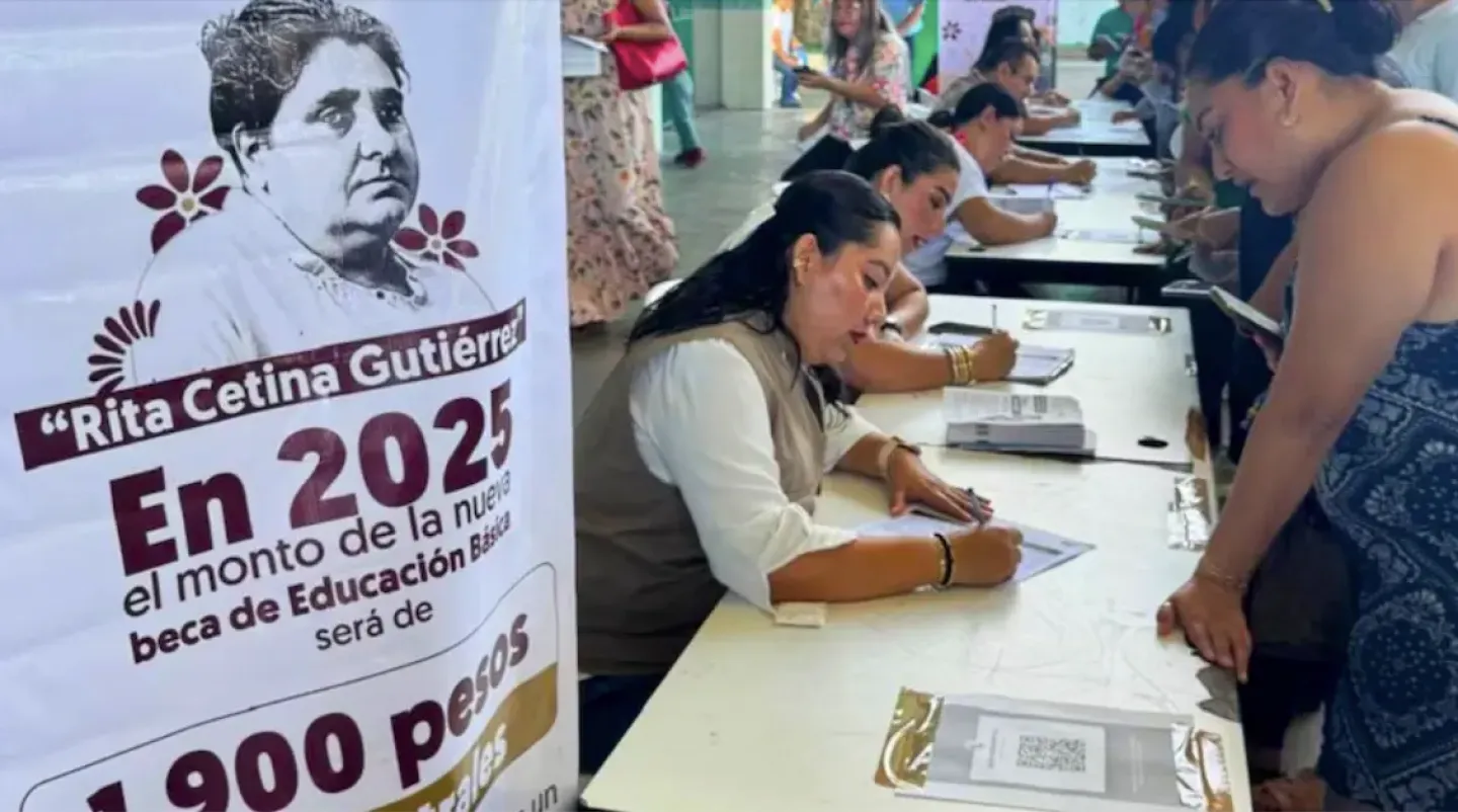 Los registros de la beca fueron el los últimos meses del año 2024 / Redes Sociales