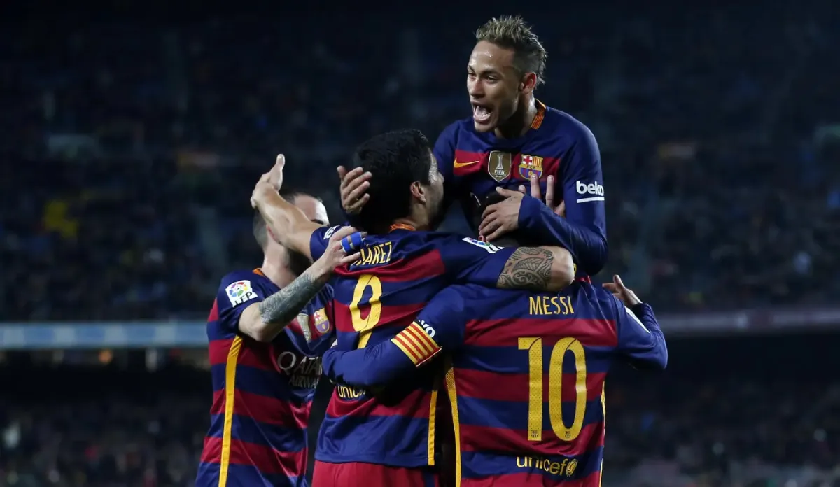El gran tridente blaugrana | AP