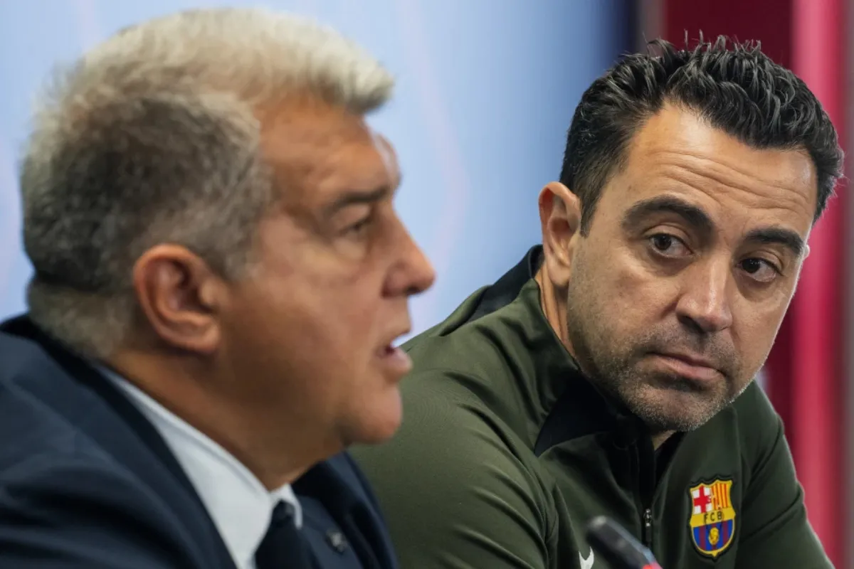 Laporta y Xavi | AP