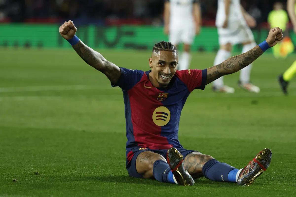 Raphinha con Barcelona | AP