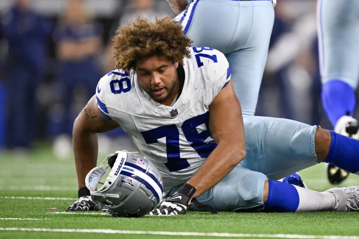 Terence Steele, takle de Dallas | AP