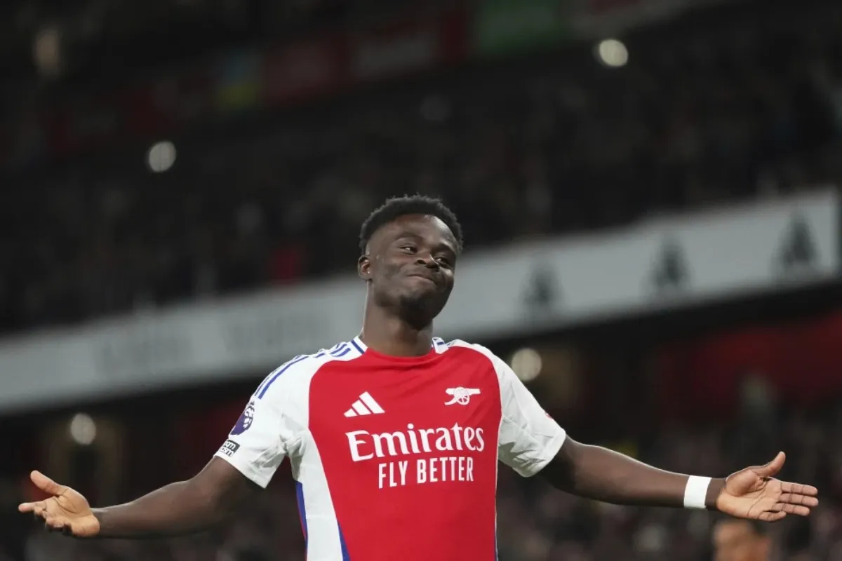 Bukayo Saka | AP