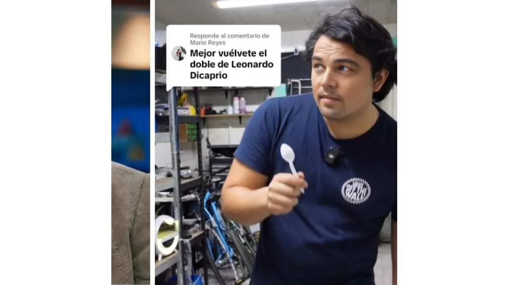 El joven mexicano se dedica a reparar bicicletas/X