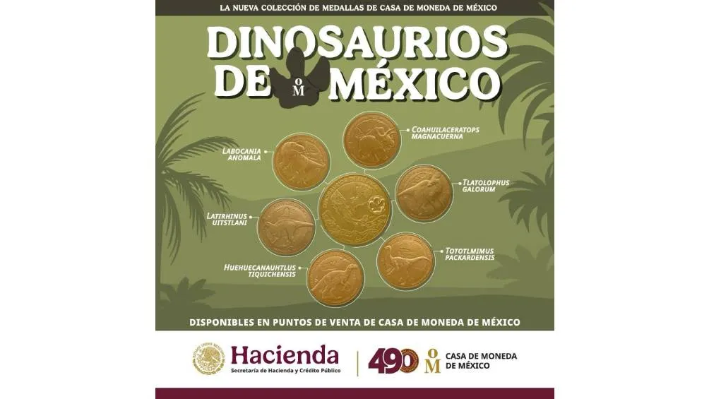 Los precios rondan entre los 800 y 4 mil pesos/Casa de Moneda de México