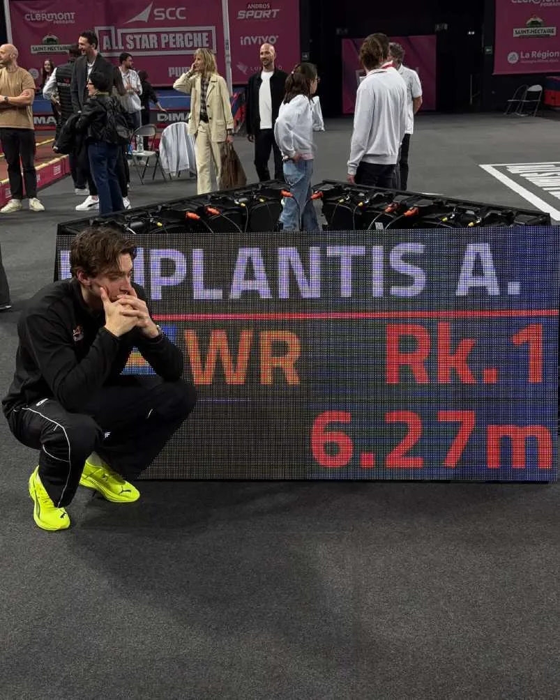 El sueco impuso una nueva marca mundial