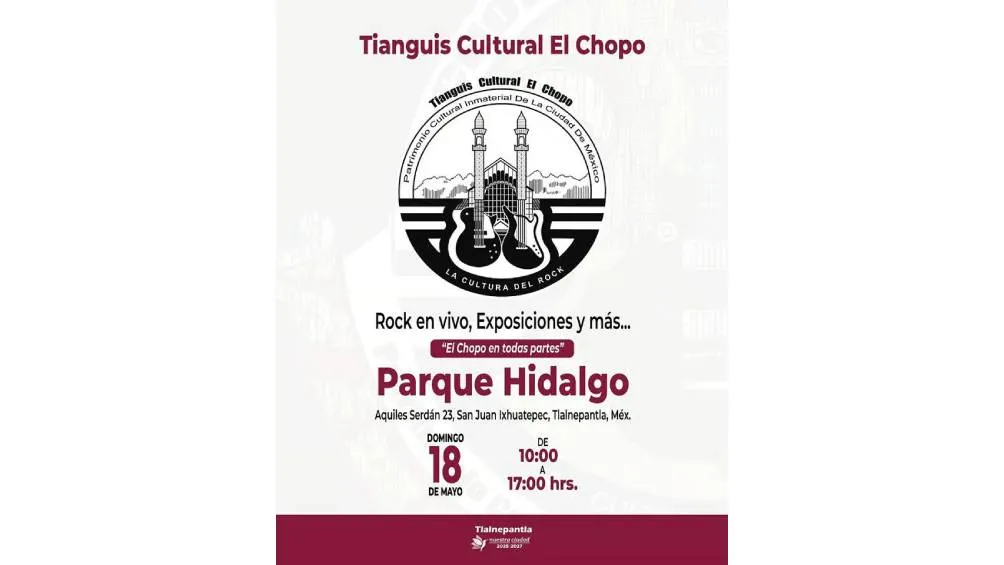 Será por un día que el Tianguis Cultural El Chopo se mude al Edomex/X