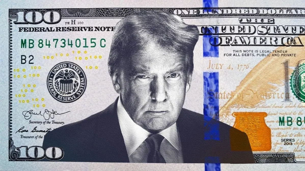 El dólar de 100 podría tener cara de Trump / Redes Sociales