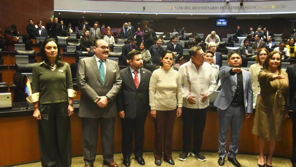 Erasmo Catarino rindió protesta este día en San Lázaro/X