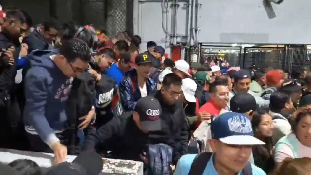 El saldo de estas aglomeraciones fue de cuatro lesionados/X