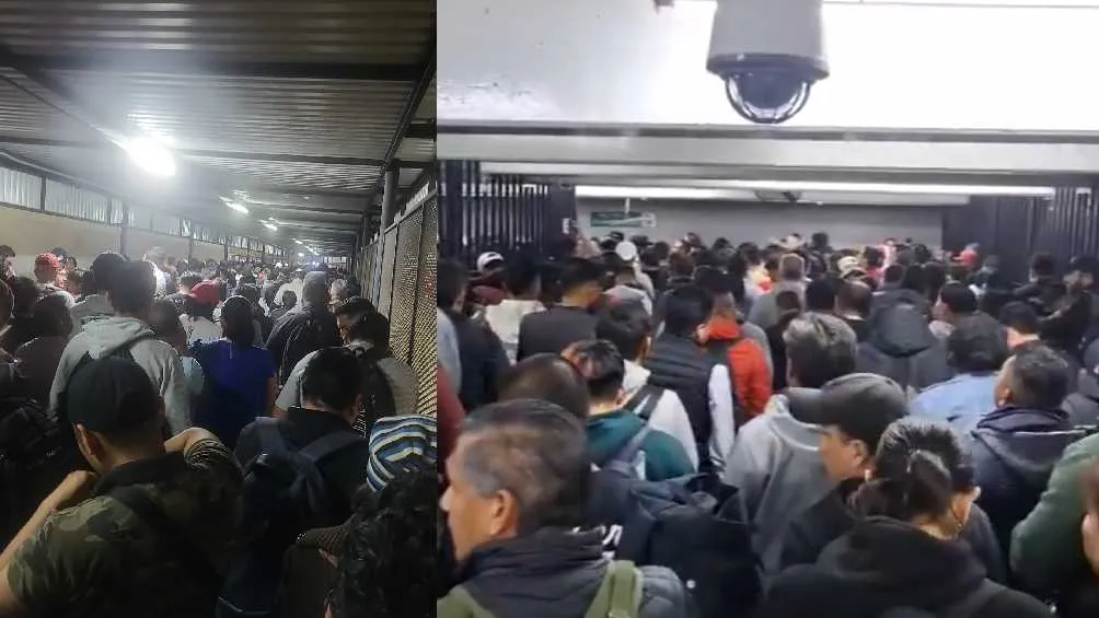 El tiempo de espera para tomar un tren fue de hasta 35 minutos/X