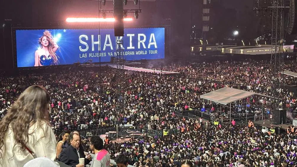 En CDMX todas las semanas hay conciertos y eventos masivos/X