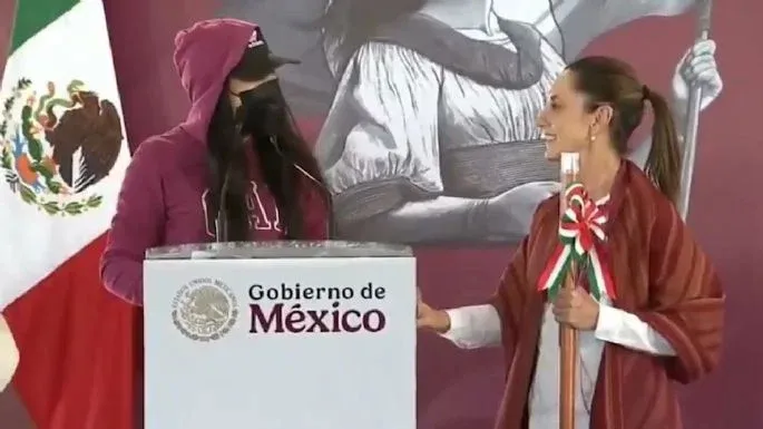 María Elena protestó por no tener justicia en su caso / Captura de pantalla