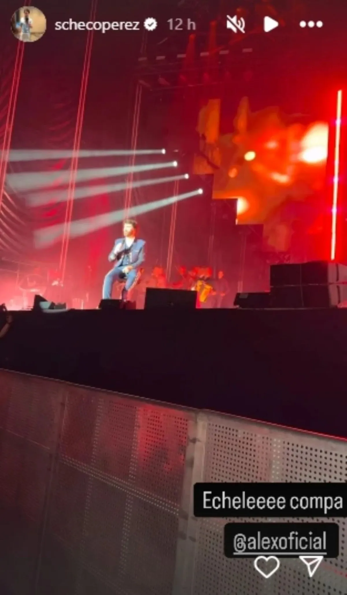 Historia de Checo | Captura de pantalla: @schecoperez