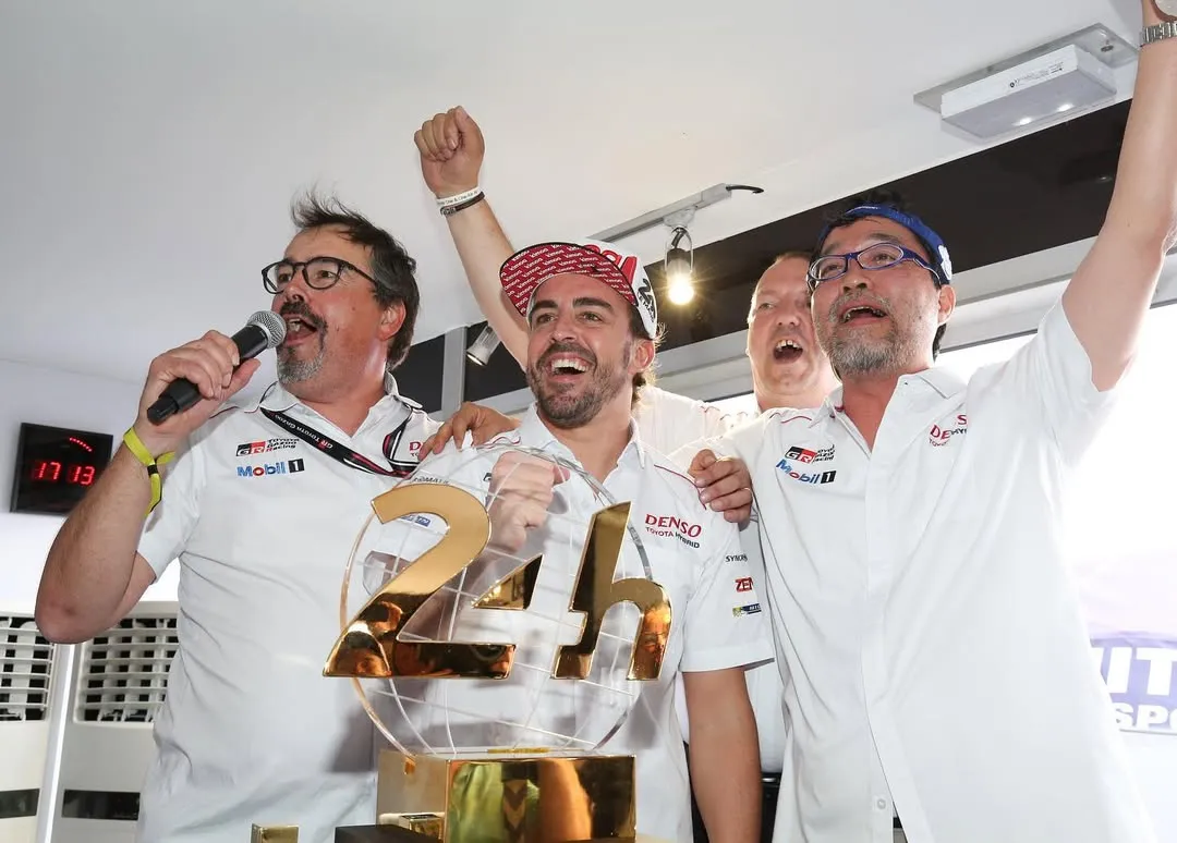 Dos veces ganó Alonso Le Mans