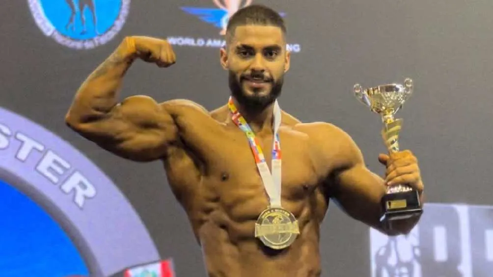 Grishall se dedicaba al fisicoculturismo con gran éxito/IG: @grishalldisner