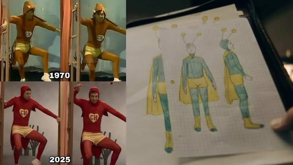 En la serie se dice que el Chapulín sería verde y se grabó un piloto a escondidas/X