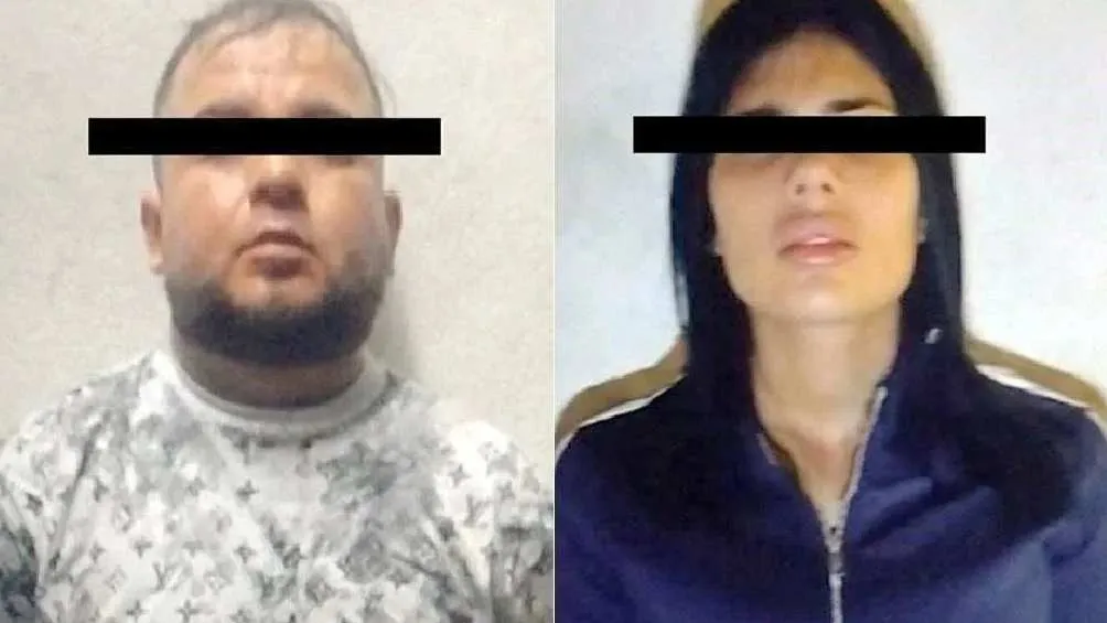 Gisselle 'N' fue detenida junto a su novio, apodado 'El Meca'/X