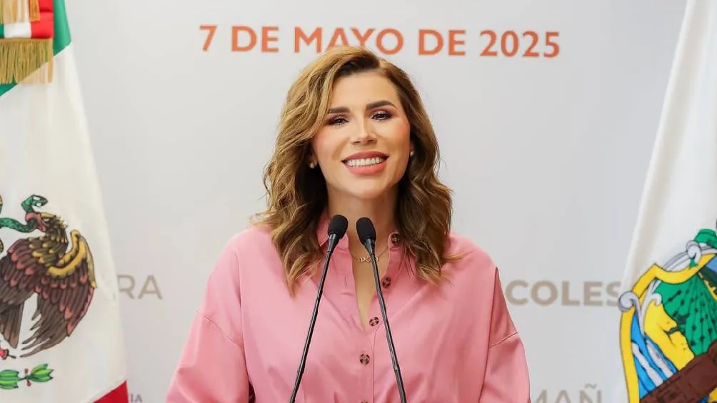 La gobernadora de Baja California mandó un mensaje en apoyo a su esposo/IG: @marinadelpilar_ao