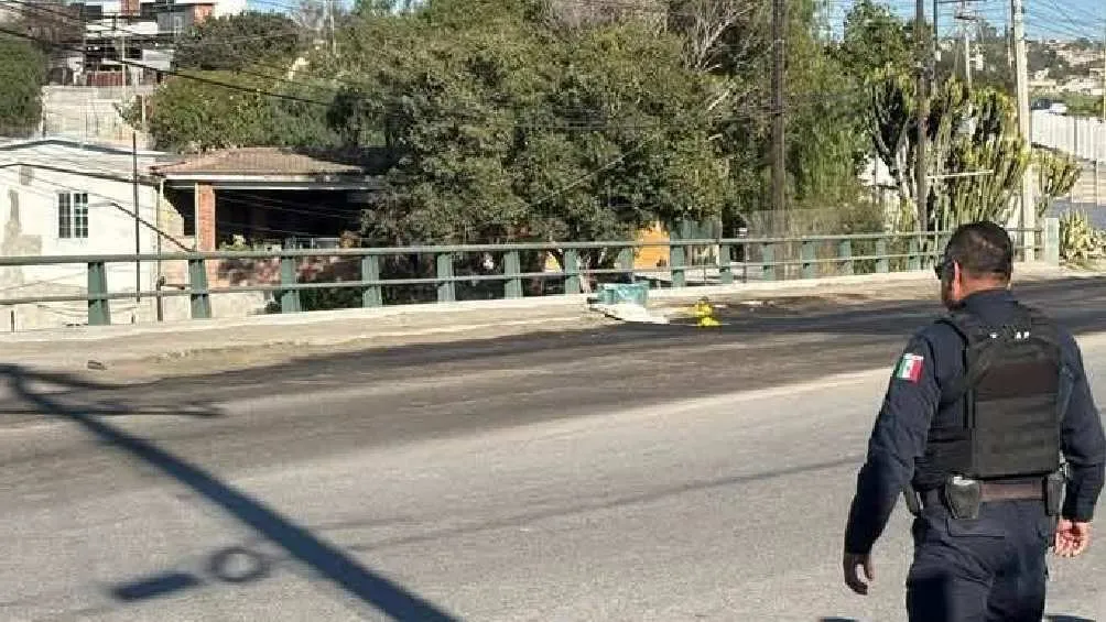 Fue sobre un puente de Tijuana que se hizo el macabro hallazgo/X