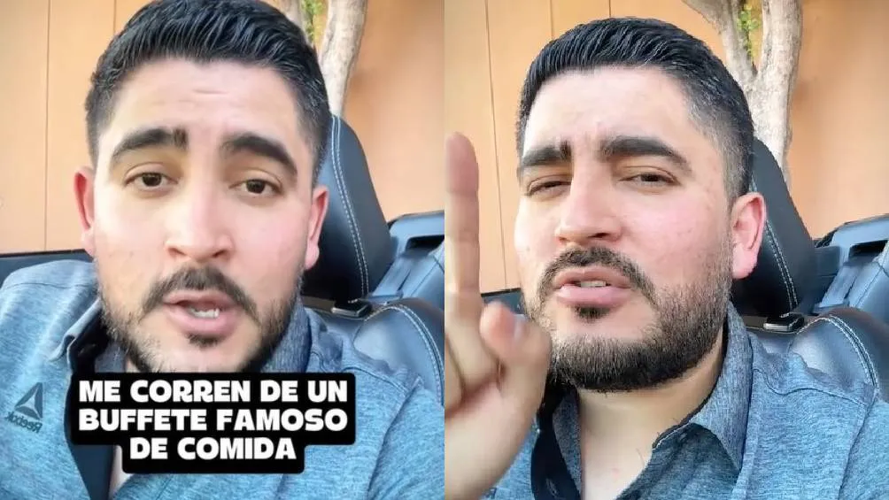 El hombre reveló que el restaurante le pidió bajar el video/TikTok