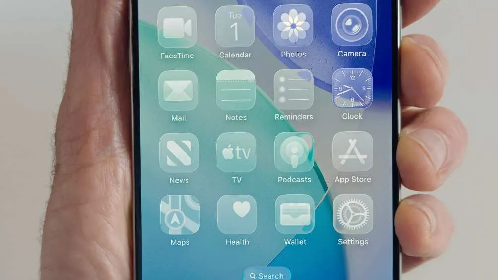 Se dieron algunos avances de las novedades del iOS 26/X
