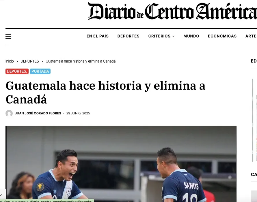 Así reaccionó la prensa chapina | CAPTURA