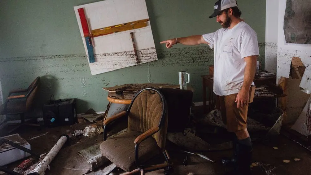 Cientos de casas se han visto afectadas por esta inundaciones/AP