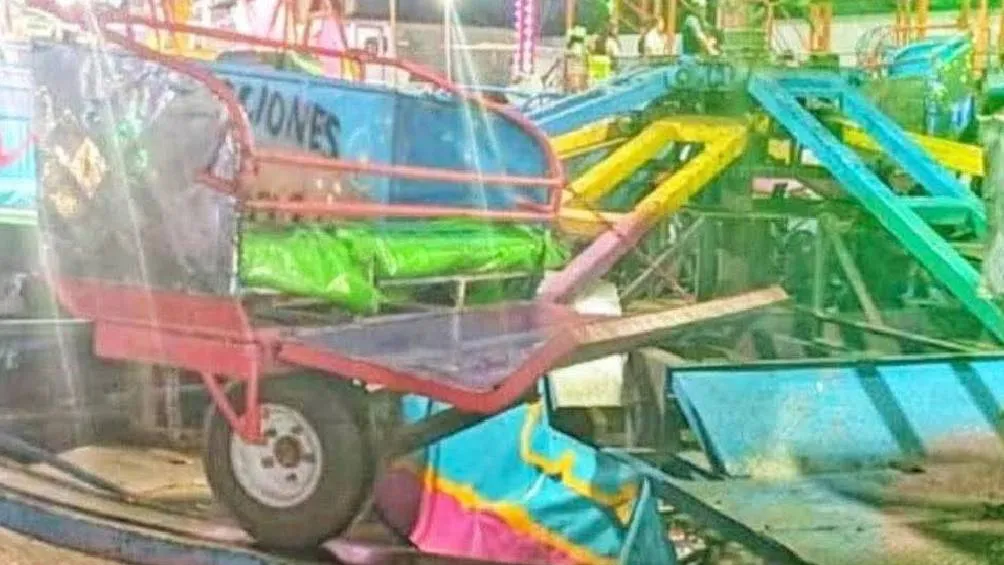 Hace unos días se presentó otra falla en un juego mecánico de Nuevo León/X