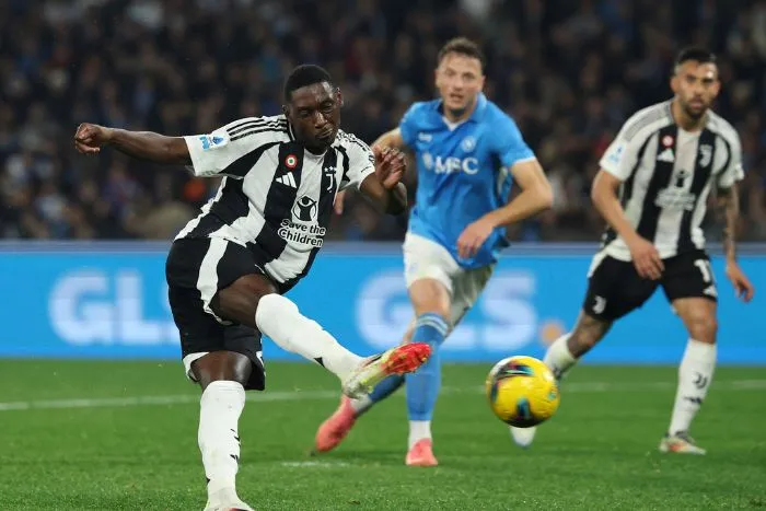 Kolo Muani debutó con la Juventus anotando