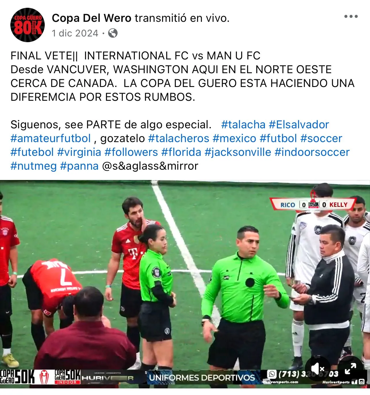 Katia Itzel participó en un torneo amateur