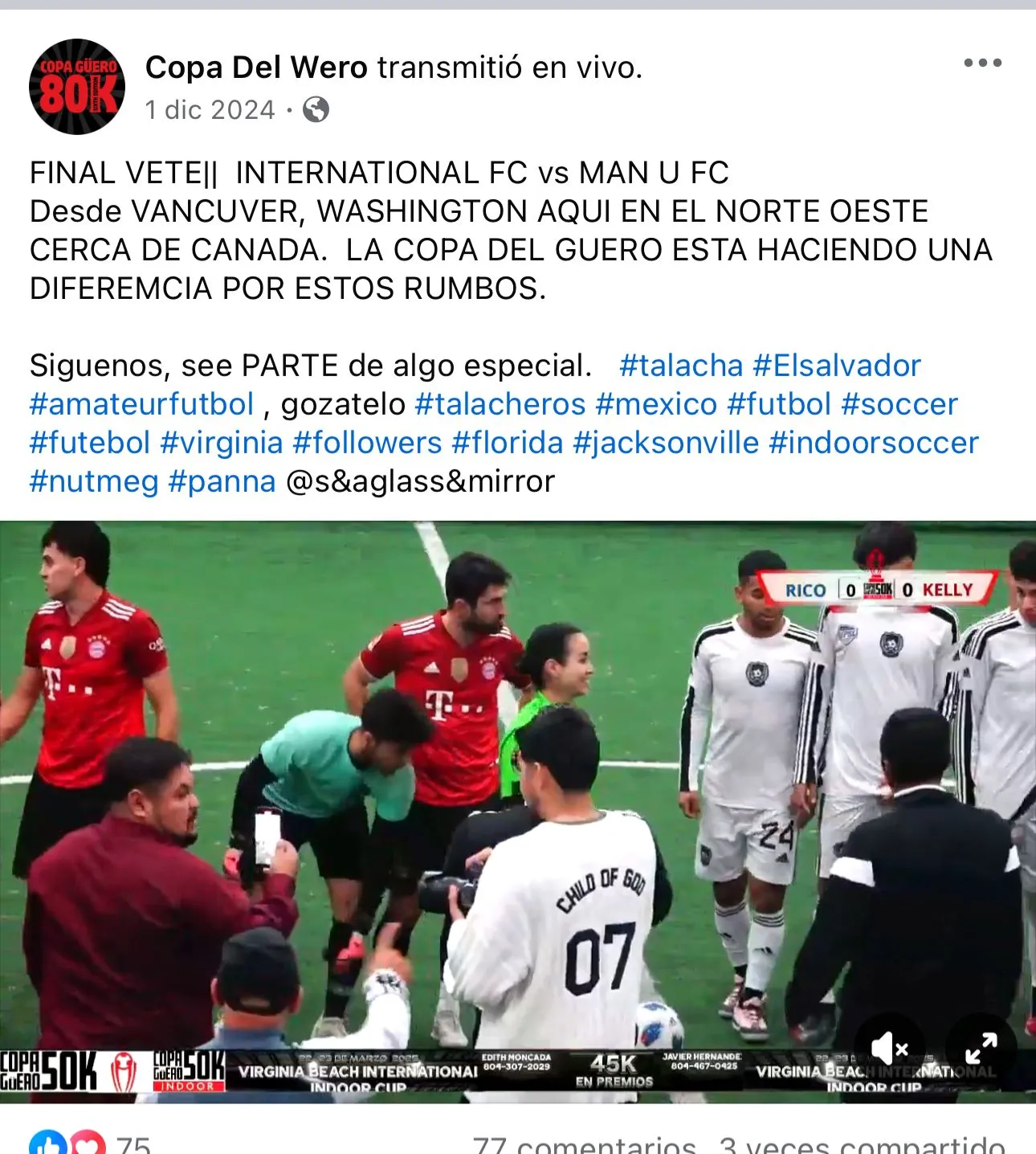 Así participó Katia Itzel en la Copa del Wero