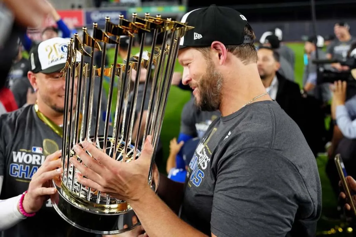 Kershaw fue campeón con los Dodgers