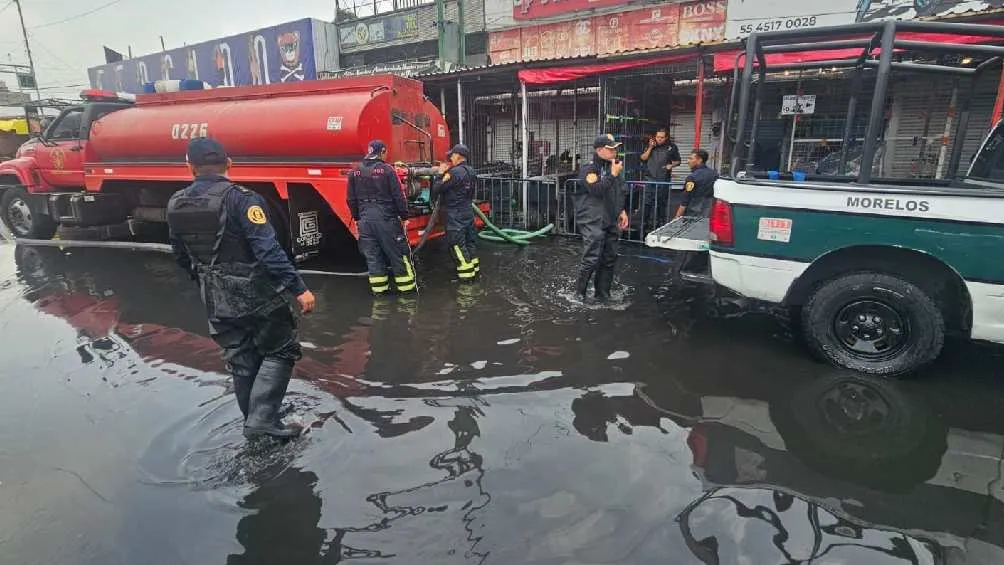 Las afectaciones fueron producto de las lluvias que cayeron en CDMX/X
