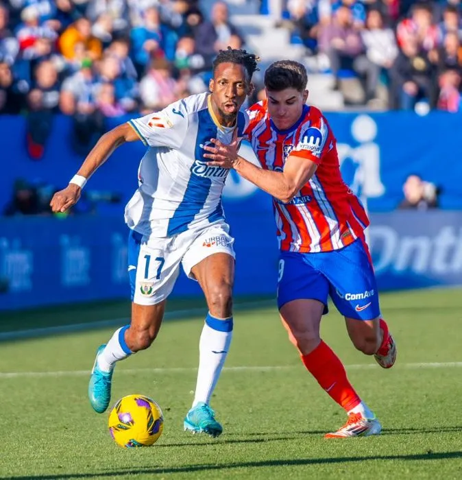 Atlético de Madrid cayó 1-0 en su visita al Leganés