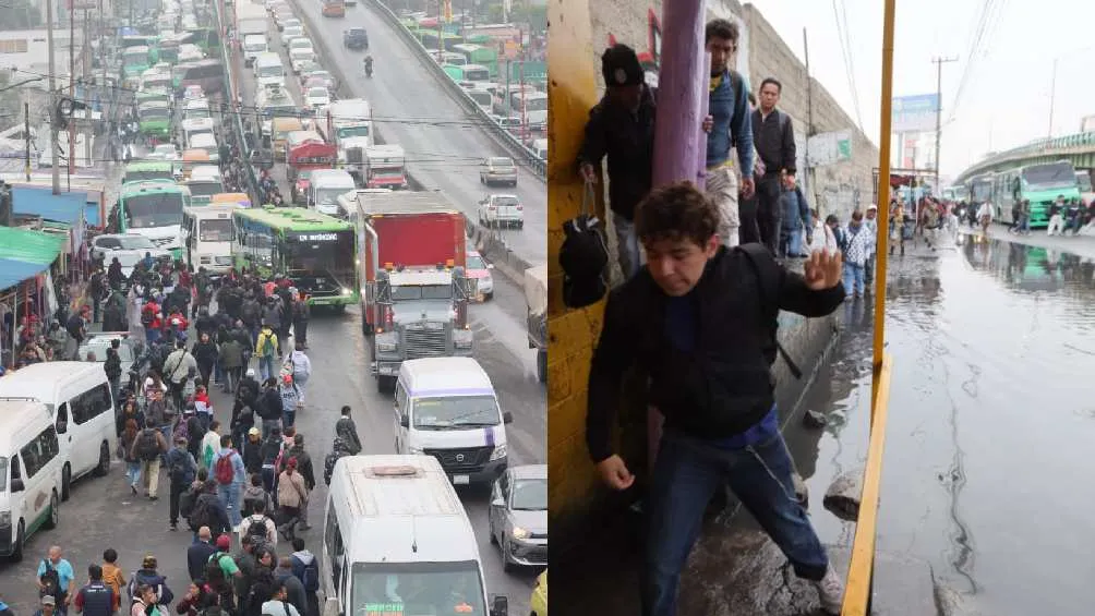 Miles de personas se han visto afectadas por las consecuencias de las lluvias de anoche/X