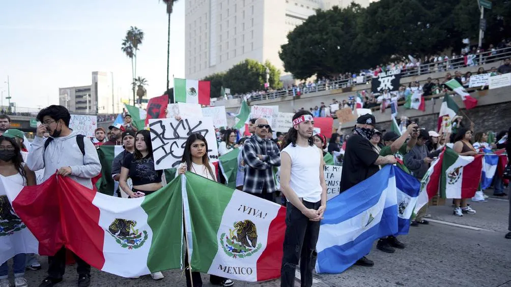 En otras ciudades de Estados Unidos también hubo manifestaciones/AP