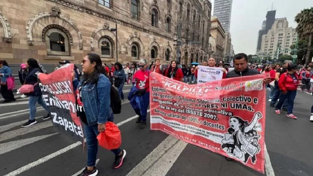 La movilización sucederá a través de las avenidas cercanas al primer cuadro de la capital/X