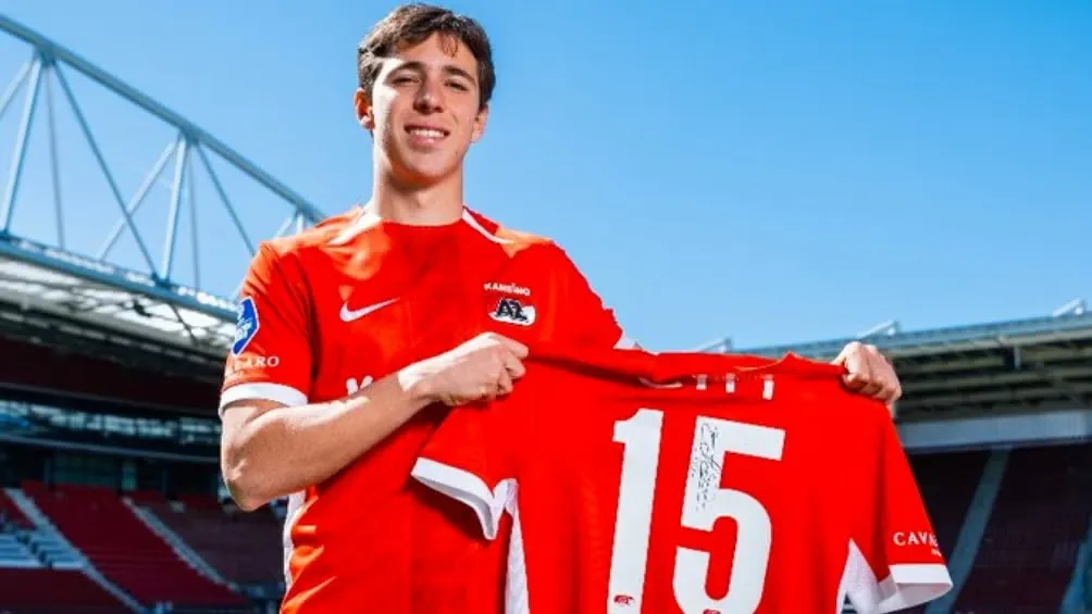 Mateo Chávez jugará AZ Alkmaar esta temporada