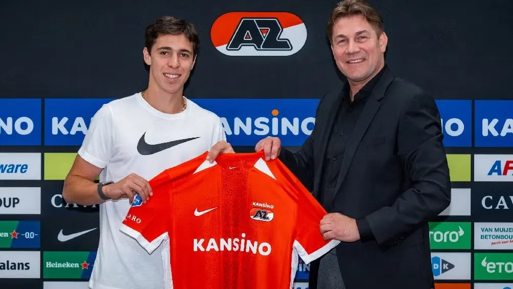 Mateo Chávez llegó al futbol neerlandés