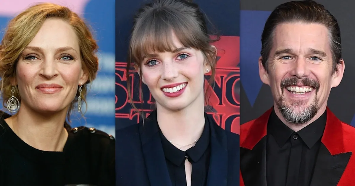 Maya Hawke, es hija de los actores Ethank Hawke y Uma Thurman