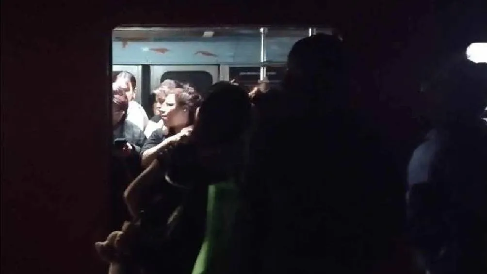 Usuarios advirtieron sobre un apagón en la línea B del Metro/Redes Sociales