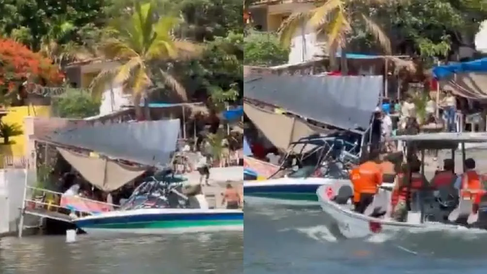 El accidente sucedió durante la celebración de una festividad local/X